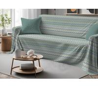 Telo Arredatutto Multiuso Copriletto In 100% Cotone Fantasia Baia