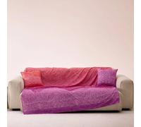 Bassetti Granfoulard Telo Copridivano, Copritutto, Telo Arredo Gran Foulard per divano, Copriletto, Copritavolo, cm 270x270 (DOLCEACQUA FUCSIA)