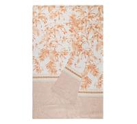 Telo Arredo Bassetti Granfoulard Ibiscus Tattoo 41 180x270 cm - Tonalità Crema