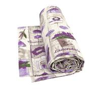 Telo Arredo Copri Tutto Cotone Copridivano Letto Lavanda Granfoulard Shabby Chic