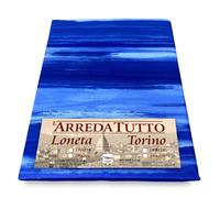 Telo ARREDO COPRITUTTO Gran Foulard COPRILETTO COPRIDIVANO Tessuto (1 Piazza, Rio Blu)