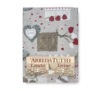 Tex family Telo Arredo COPRITUTTO Gran FOULARD Copriletto COPRIDIVANO Tessuto TIROLESE HOLLY - 1 PIAZZA