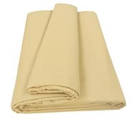 emmevi Telo Arredo Cotone Copridivano Granfoulard Copri Letto Divano Tessuto Multiuso 260X280 Beige