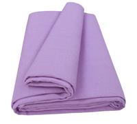 emmevi Telo Arredo Cotone Copridivano Granfoulard Copri Letto Divano Tessuto Multiuso 260X280 Viola