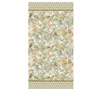 Telo arredo foulard copritutto in puro cotone GABEL Calma verde