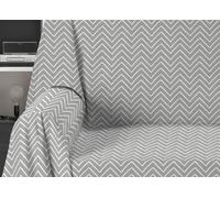 Telo Arredo Granfoulard Copritutto Salvadivano 100% Cotone Disegno Happy