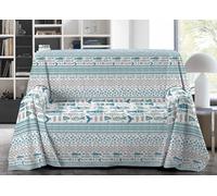 Telo Arredo Granfoulard Copritutto Salvadivano 100% Cotone Disegno Pesci