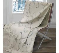 Telo arredo in cotone GABEL samba copritutto grigio naturale - 2 misure