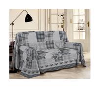 Telo Arredo Linea Pensieri Delicati In 100% Cotone Disegno Love Mountain