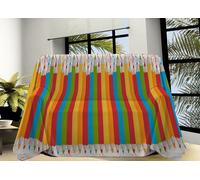 Telo Arredo Linea Pensieri Delicati In Cotone Disegno Matitoni Colore Arancione