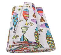 Telo Arredo Moderno Colorato Multiuso Copridivano Letto Cotone Coperta Picnic