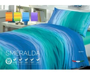 Telo Arredo Multiiuso Copritutto In 100% Cotone Disegno Smeralda