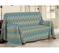 Telo Arredo Multiuso Linea Pensieri Delicati 100% Cotone Disegno Spinato