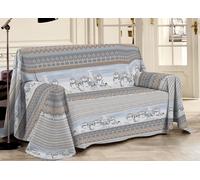 Telo Arredo Multiuso Linea Pensieri Delicati In Cotone Disegno Inverno Polare