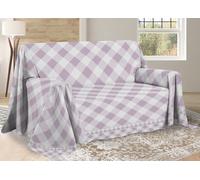 Telo Arredo Multiuso Linea Pensieri Delicati In Cotone Disegno Lovely Check