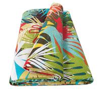 Telo Arredo Tropicale Multiuso Copridivano Casa Cotone Copriletto Coperta Picnic