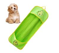 Telo Asciugacani Asciugamano ad Asciugatura Rapida con Tasche Mano | Asciugamano Da Bagno Per Cani E Gatti Con Tasche Per Le Mani Piccole Medie Grandi Cani Gatti Cuccio