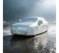 Telo Auto Esterno per Mercedes-EQ EQS (2021-2024) Telo Copriauto Da Esterno Impermeabile, Anti-neve, con Cinturini Antivento, Adatto a Tutte le Stagioni
