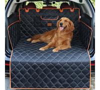 Telo Auto per Cani con Protezione Laterale e Paraurti Protezione Bagagliaio Auto