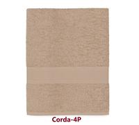 Bassetti Pop Color Nuovo Telo Doccia Bagno, Asciugamano Viso, ospite in Spugna da 430 g/m², Corda, cm. 100x150