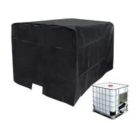 Telo Barile | 120cm Copertura Fusto Esterno | Rivestimento Protettivo Impermeabile Antipolvere Uv | Telo Termico Pieghevole Oxford Resistente Per Serbatoio Acqua Da Giardino Cortile Piscina Esterni