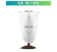 Telo Cappuccio Tessuto Non Tessuto Termoclima TNT 17 gr/mq antigelo Piante Orto