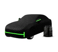 Telo Copertura Auto Antigrandine per Tesla Model S,Copertura Auto Esterna Resistente su Misura,Grandine, Auto Impermeabile, Antivento,Antipolvere,con Strisce Riflettenti a H
