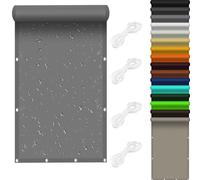 Telo Copertura Pergolato 3 x 3.6 m 98% Protezione UV Tenda Sole Esterno Facile da Installare per Giardino, Balcone, Piscina, Grigio Chiaro