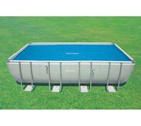 TELO COPERTURA TERMICO PER PISCINA 400X200 INTEX RETTANGOLARE RISCALDA ACQUA