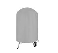 Telo Copri Barbecue Protettivo, Copertura for barbecue impermeabile grigia da esterno 210D, resistente e protettiva for griglia, braciere, stufa, a gas carbone elettrico(210D 62x105cm)