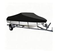 Telo Copri Barca per MasterCraft CSX 220 2006 2007 2008 2009 2010 2011, Heavy Duty Boat Cover Protezione Outdoor Storage Cover Impermeabile Marine Grade Trailer,Black