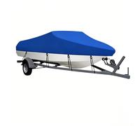 Telo Copri Barca per Sea Ray 220 Sundeck 2007-2011 2012 2013 2014 2015 2016 2017 2018, Heavy Duty Boat Cover Protezione Outdoor Storage Cover Impermeabile Marine Grade Trailer,Blue