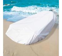 Telo Copri Barca Resistente, Copertura Protettiva in Tessuto Oxford, Adatto a Barche da Pesca, Stile Professionale, a Scafo a V, Triscafo, Fascia Elastica