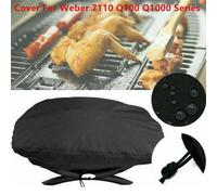 Telo Copri Griglia Solare Impermeabile 674432cm 7110 Nero Copertura Griglia Po