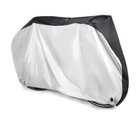 Telo Copri Moto Copertura Protettiva Per Bicicletta Taglia S-XL Multiuso Antipioggia Neve Polvere Per Tutte Le Stagioni Impermeabile Per Garage Telo Coprimoto Resistente a Acqua(Silver,XL)