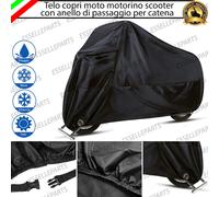 TELO COPRI MOTO COPRIMOTO MOTORINO SCOOTER IMPERMEABILE PER YAMAHA XV IN PVC