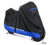 Telo Copri Moto da Esterno, Kayme 300D Telo Coprimoto Impermeabile Anti UV Vento Antipolvere, Copertura Protettiva Moto Universale per Vespa Motorino Motocicletta Scooter 125CC (218 x 101 x 110) M