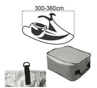 Telo copri moto d'acqua Argento 210D 300<>360 mm x 220 mm