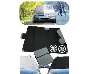 Telo Copri Parabrezza Auto Magnetico Antigelo Parasole Double Face 160x120 cm