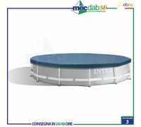 Telo Copri Piscina Rotonda Ø 366 Cm Kristal Clear 28031 Intex