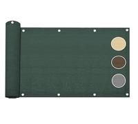 Telo Copri Ringhiera da Esterno Copri Balcone Frangivista Balcone Schermi Divisori Protettivi Schermo Privacy Terrazzi Recinzioni Giardino 90x500 cm Verde
