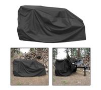 Telo copri-spaccalegna antipioggia nero, resistente, contro la pioggia, per