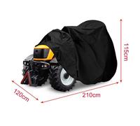 Telo Copri Trattore Prato Uso Esterno Protegge Efficientemente da Polvere e Umid