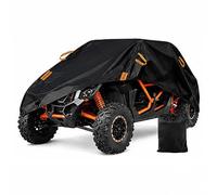 Telo Copri UTV per Corvus Terrain DX4 2020-2026+ | Ventilazione a Rete, Cinghie Antipioggia, Elastico sul Fondo, Borsa Portaoggetti, Protezione 4 Stagioni