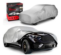 Telone per auto All Weather, telone auto garage completo Misura 10 SUV/VAN argento