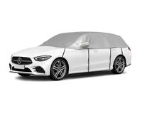 Telo Copriauto All Weather, telone per auto semi-interrato Misura 4 station wagon argento