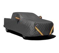 Telo Copriauto Antigrandine Compatibile Con 2025 Ford F-150 SuperCab6.5, Cotone Spesso Impermeabile Traspirante Protezione Dalle Intemperie(Black)