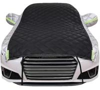 Telo Copriauto Antigrandine Compatibile Con FIAT 127 Hatchback(1977-1986)| Copri Parabrezza Superiore Ispessito Traspirante Protezione Da Neve(6)