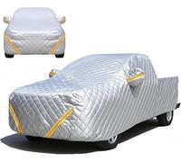 Telo Copriauto Antigrandine Compatibile Con Ford F-150 SVT Raptor Pickup 2022-2025 SuperCab5.5 Camper Shell, Teli Copriauto Per Tutte Le Stagioni Protezione Solare Impermeabile E Anti-neve(2)