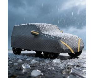 Telo Copriauto Antigrandine Esterno Per BYD Seal U DM-i Telo Auto impermeabile Tutte Le Stagioni Protettiva Cotone Ispessito Traspirante Grandine Resistente Sole Graffi